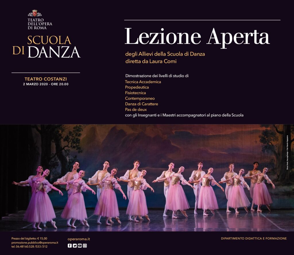 lezione teatro opera roma