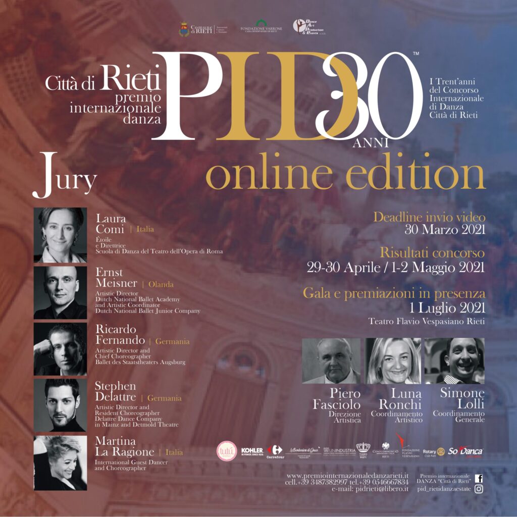Premio Internazionale Danza 2021