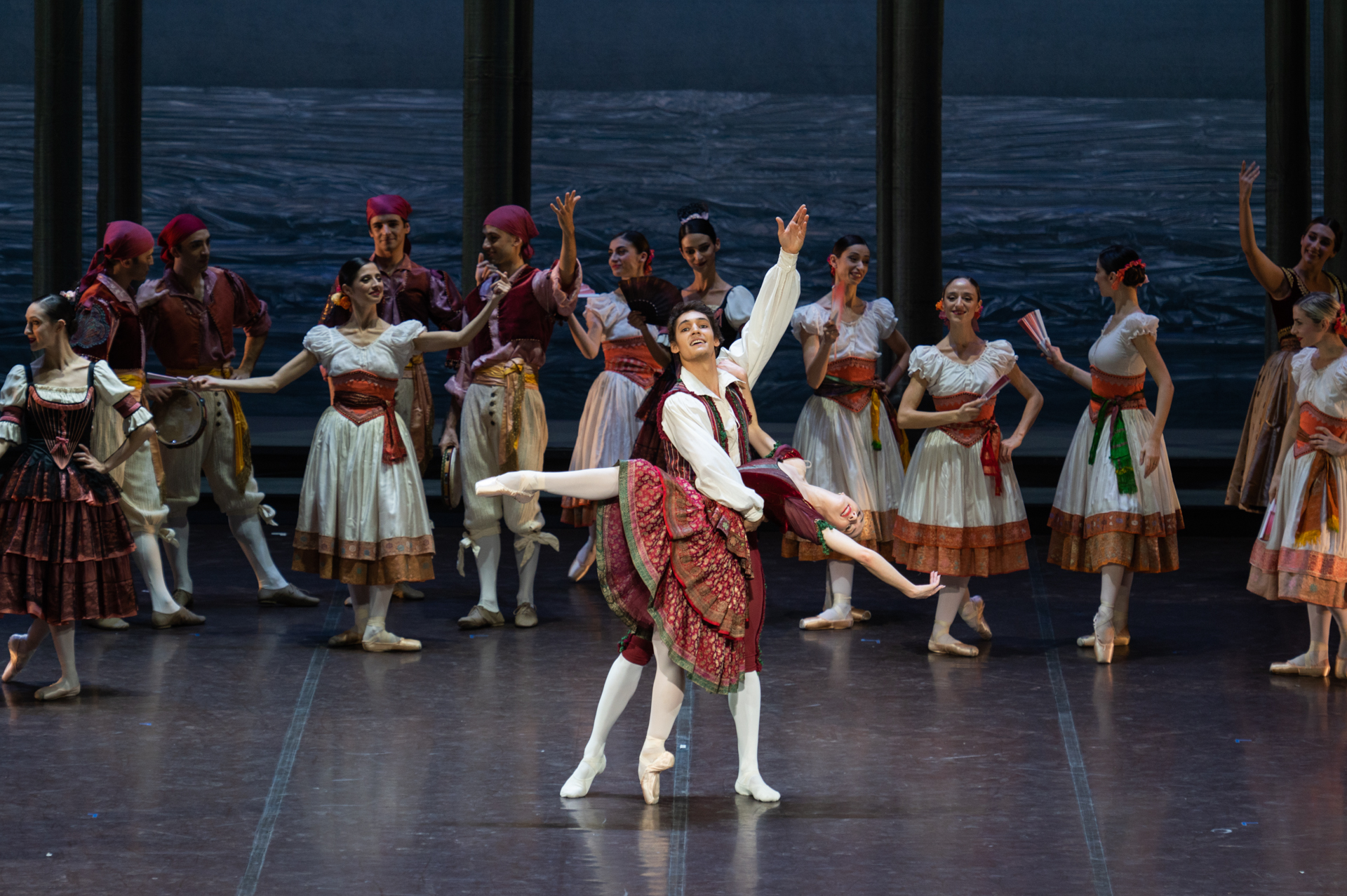 Don Chisciotte_Isabella Boylston (Kitri), Daniel Camargo (Basilio)_ph Fabrizio Sansoni-Opera di Roma 2022_7561